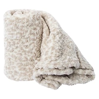 Roll-Up Plush Sherpa Blanket