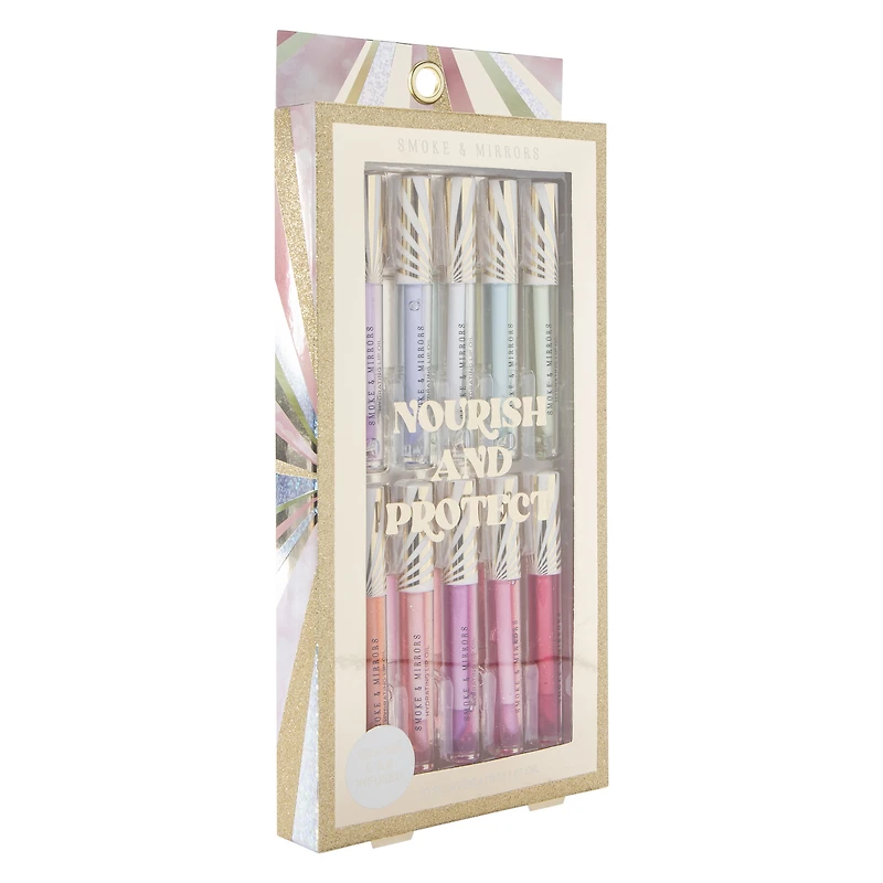 Smoke & Mirrors Nourish & Protect Hydrating Lip Oil 10-Count