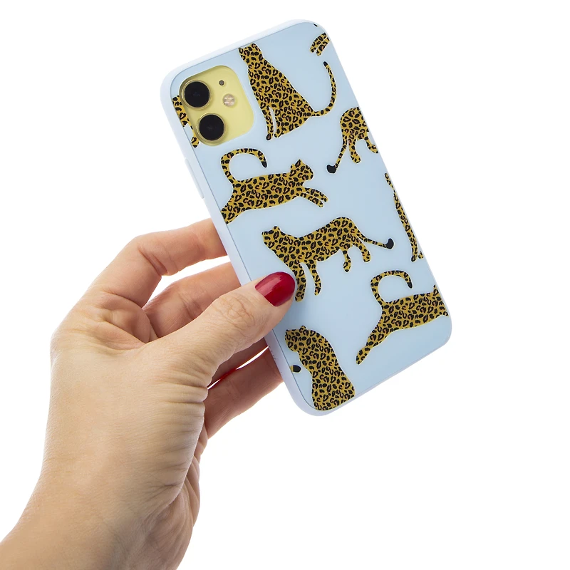 iPhone 11®/Xr® Pattern Tempered Glass Phone Case