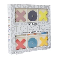 Wooden Tic-Tac-Toe Modern Classic Game