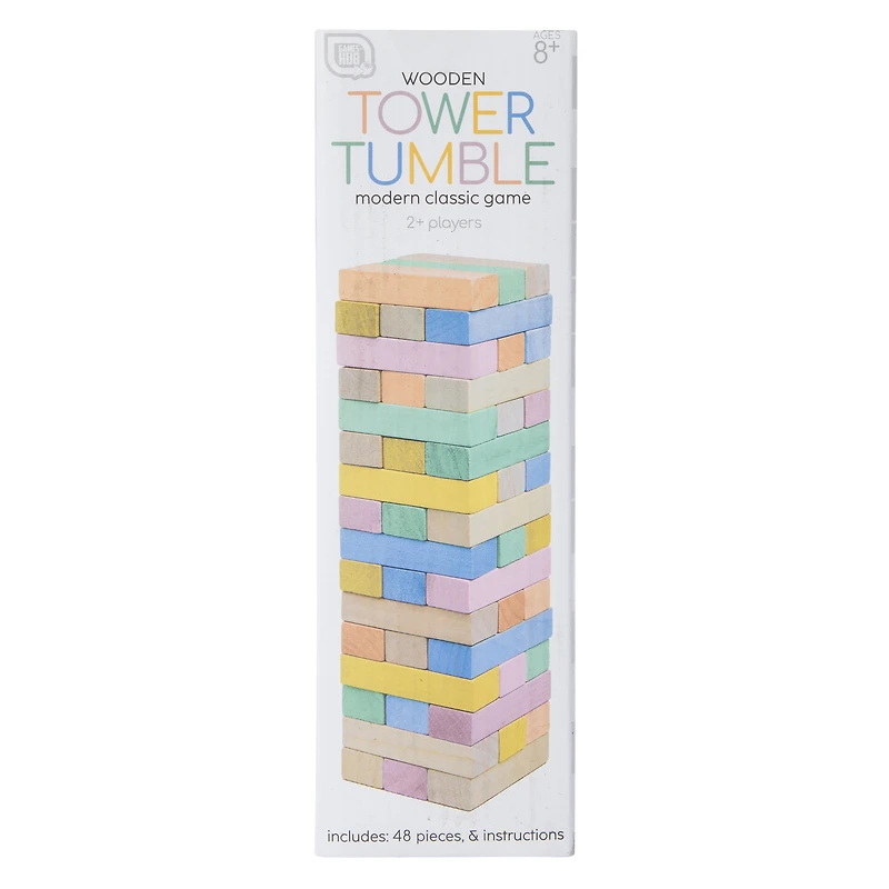 Wooden Tower Tumble Game