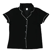 Button-Up Pajama Top