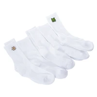 Ladies Crew Socks 5-Pack - Nature