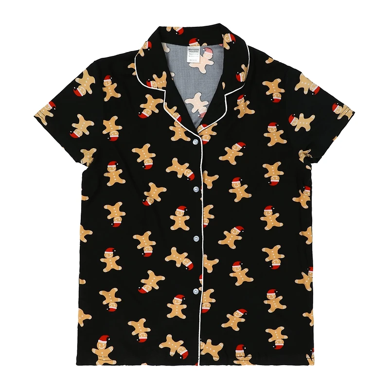 Holiday Pajama Top