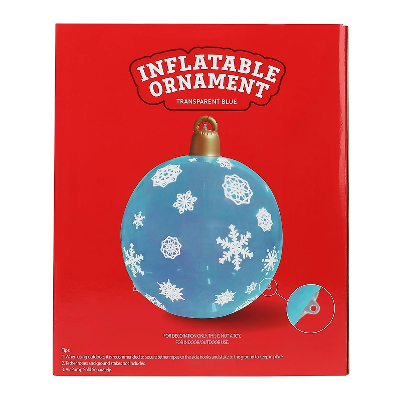 Big Inflatable Christmas Ornament 48in