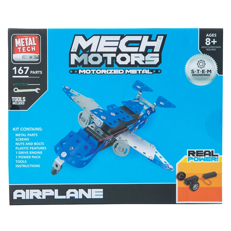 Mech Motors Motorized Metal Vehicle Construction Kit