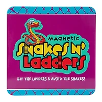 Travel Size Magnetic Snakes N' Ladders Game
