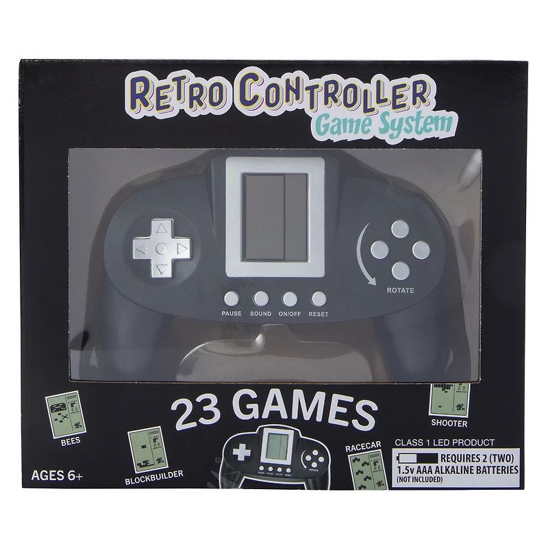 Retro Controller Game System With 23 Games