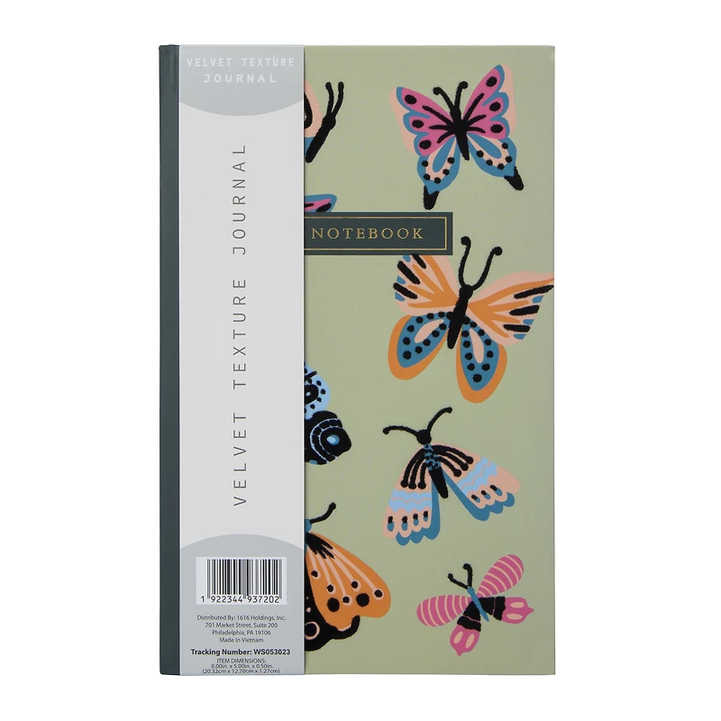 Velvet Texture Journal 8in x 5in