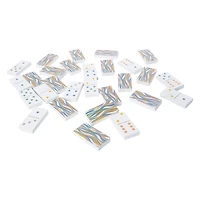 Wooden Dominoes Modern Classic Game