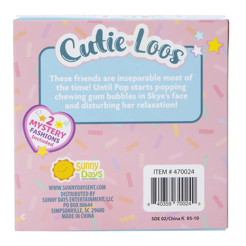 Cutie-Loos Mix 'N Match Friends 2-Count