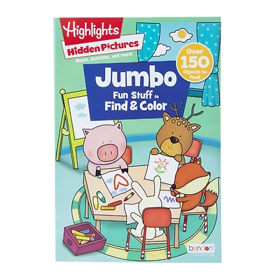 Highlights® Hidden Pictures Jumbo Find & Color Activity Book