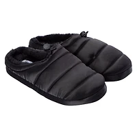 Ladies Quilted Puffer Slippers