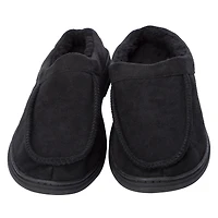 Mens Faux Suede Slippers
