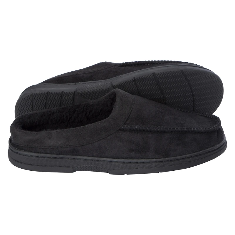 Mens Faux Suede Slippers