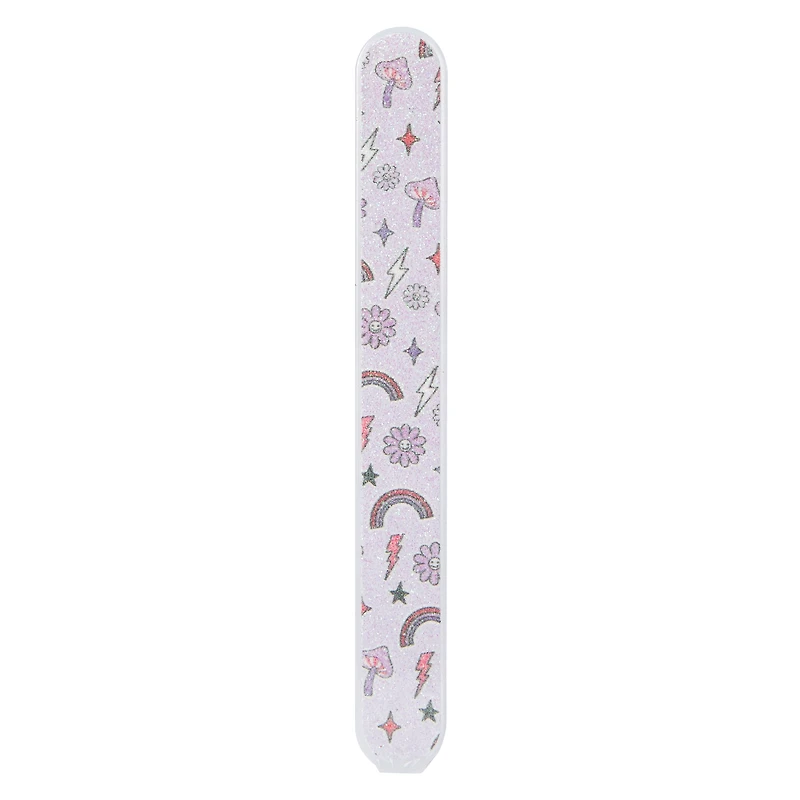 Large Nail File - Rainbows