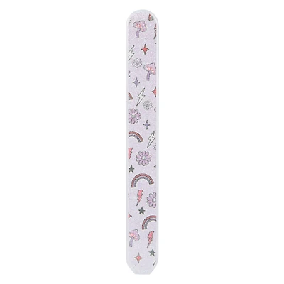 Large Nail File - Rainbows