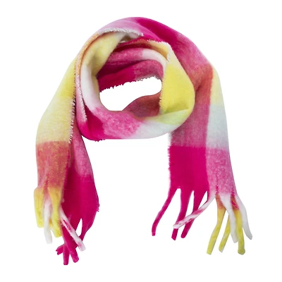 Multicolor Checker Scarf