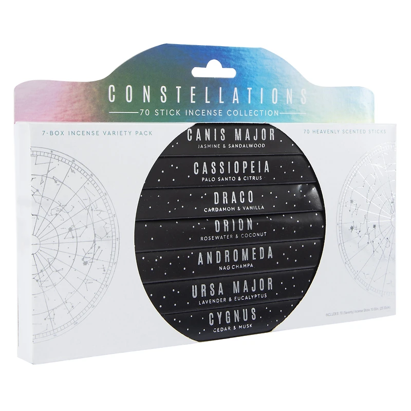 Constellation Scented Incense Sticks 70-Count