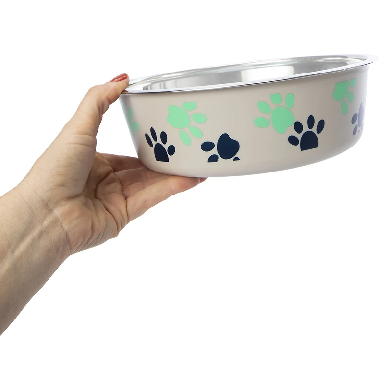 Stainless-Steel Pet Bowl For Large Dogs 6.5 Cups