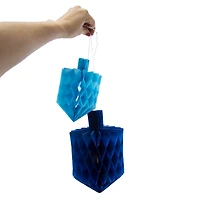 Hanging Dreidel Honeycombs 5-Count