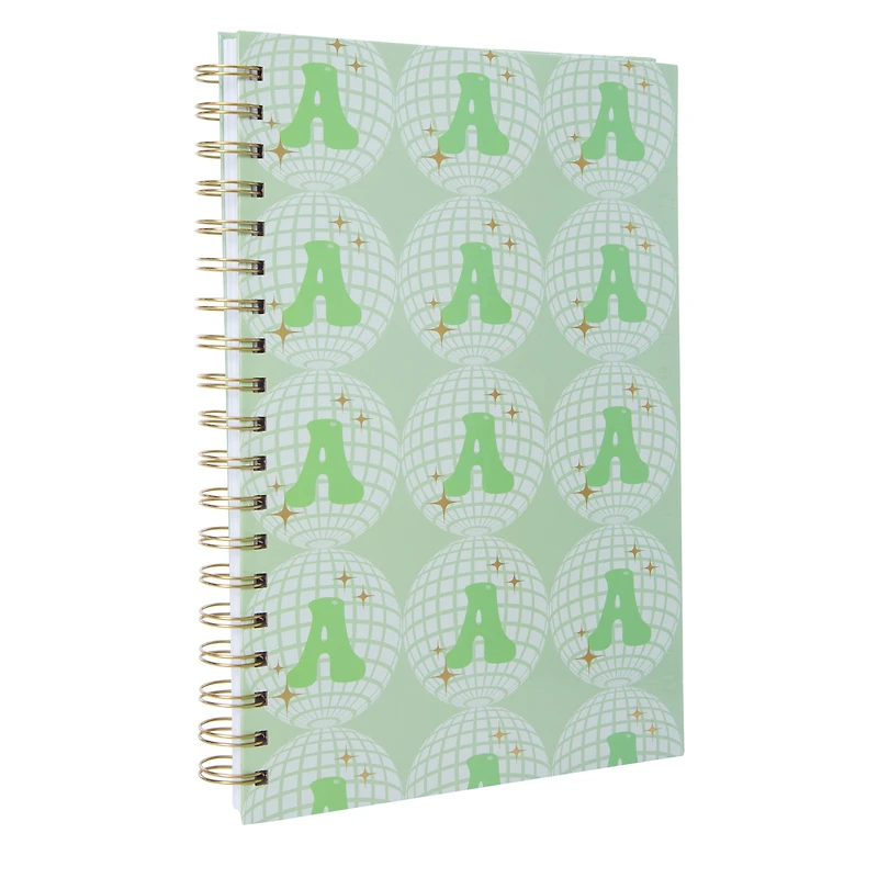 Monogram Disco Ball Journal