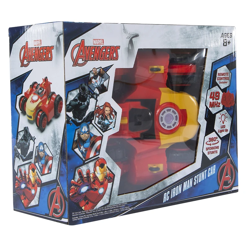 Marvel Avengers Rc Iron Man Stunt Car