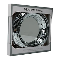Disco Ball Wall Mirror 9.8in