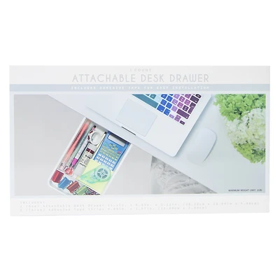 Attachable Desk Drawer 11.1in X 6.3in