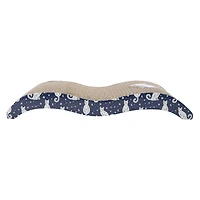 Wavy Cardboard Cat Scratcher With Catnip 17.75in X 9.5in