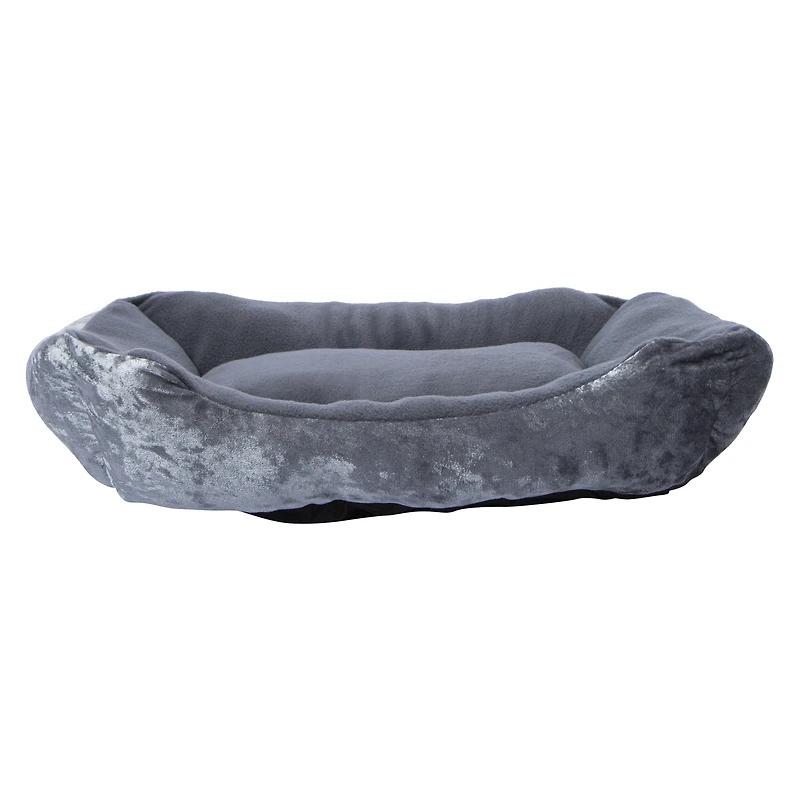 Velvet Cuddler Pet Bed 21in X 15in