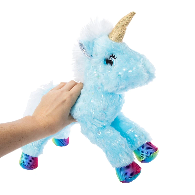 Laying Unicorn Plush 11.5in