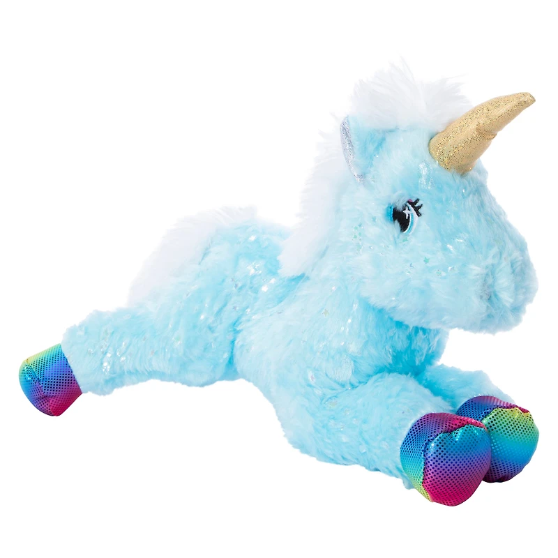 Laying Unicorn Plush 11.5in