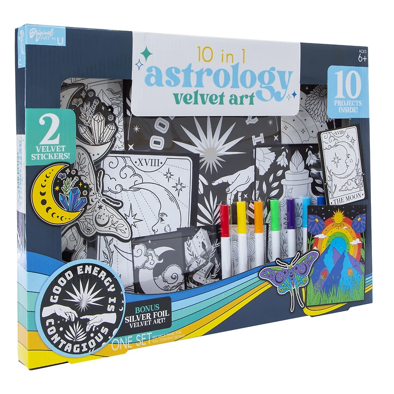 10-in-1 Velvet Art Set
