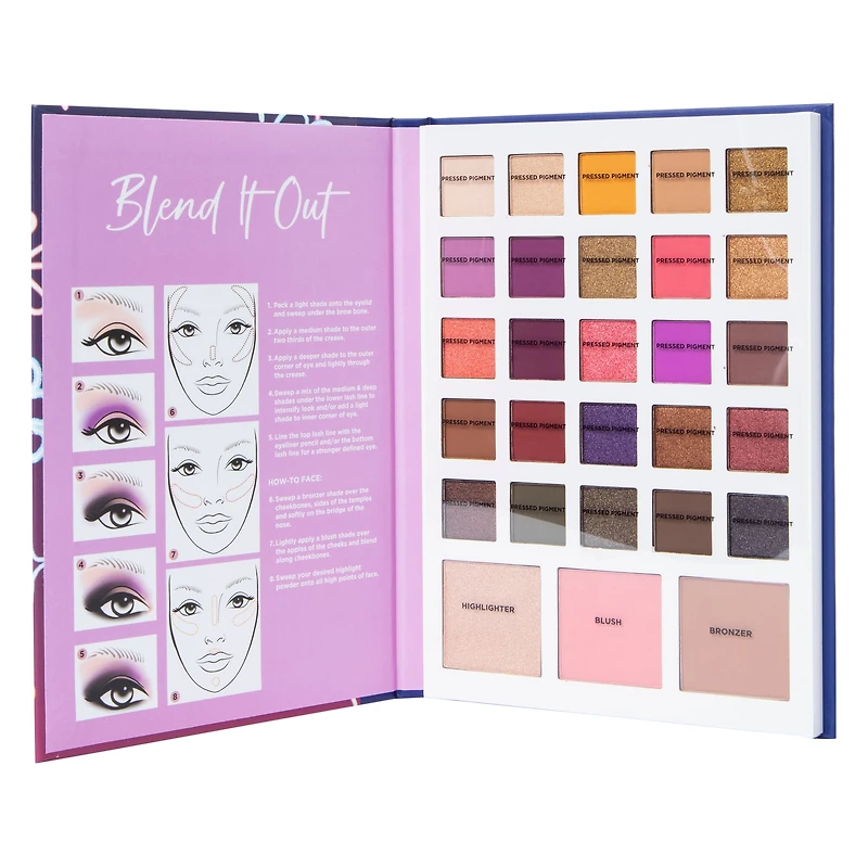 Profusion Eye & Face Beauty Book 28-Piece Set
