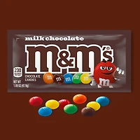 M&M'S Milk Chocolate Candy, Full Size, 1.69 oz Bag