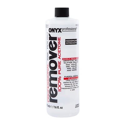 Onyx Professional® 100% Pure Acetone Nail Polish Remover