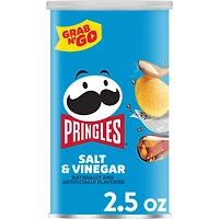 Pringles® Grab N' Go Salt And Vinegar Potato Crisps 1.4oz