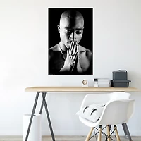 Tupac Praying Poster 22.37in x 34in