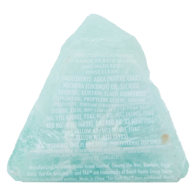 YAA Hydrating Coconut Crystal Bath Soap 5.29oz