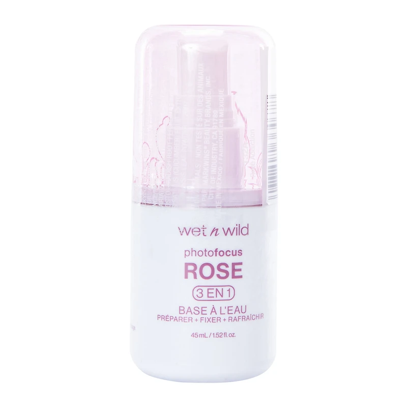 Wet N Wild® Photo Focus™ Rose 3-in-1 Primer Water 1.52oz