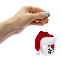 I Heart NY® Santa Hat Ornament