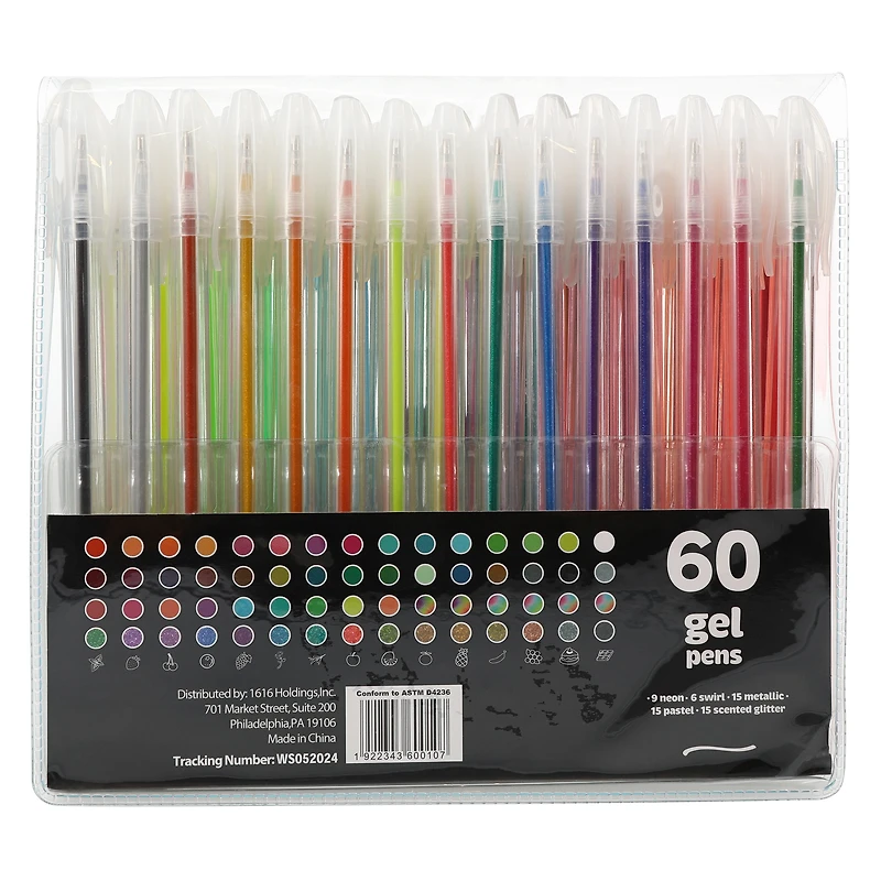 60-Count Gel Pens Set