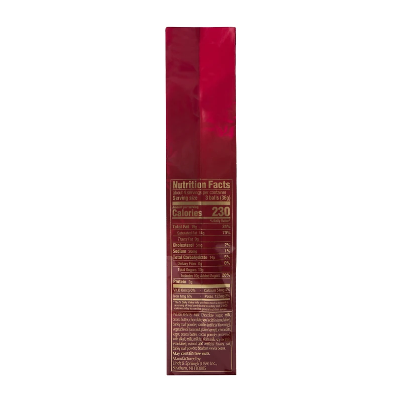 Lindt Lindor Double Milk Chocolate Truffles 5.1oz