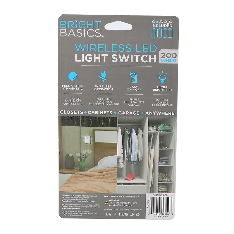 Wireless LED Light Switch