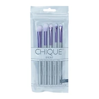 Chique™ Purple Iridescent Eye Makeup Brush Kit 5-Piece