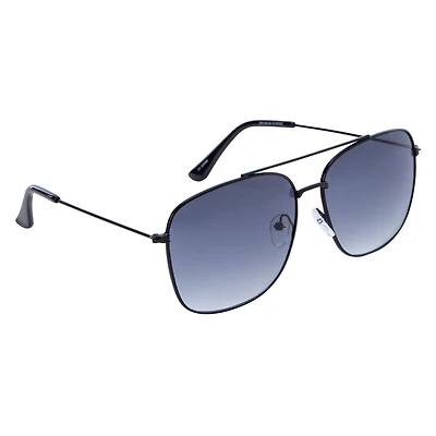 Mens Retro Navigator Sunglasses - brown
