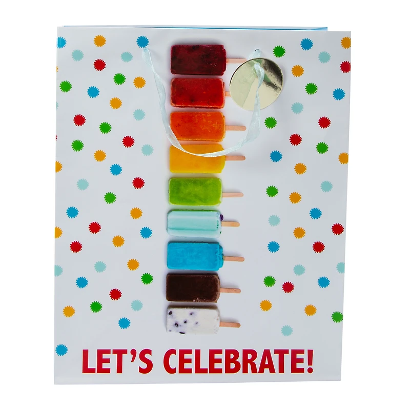 Ice Cream Large Gift Bag 12.75in x 10.5in