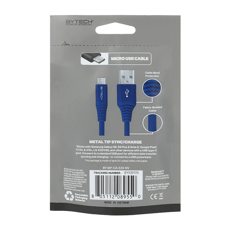 6ft Micro-USB Charging Cable