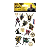 Black Adam Stickers 4 Sheets